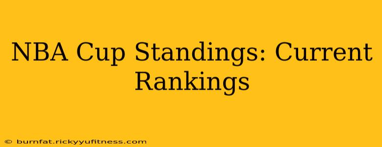 NBA Cup Standings: Current Rankings
