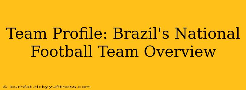 Team Profile: Brazil's National Football Team Overview